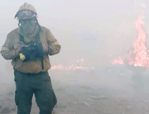 Buscan apagar el único incendio activo que queda en San Luis