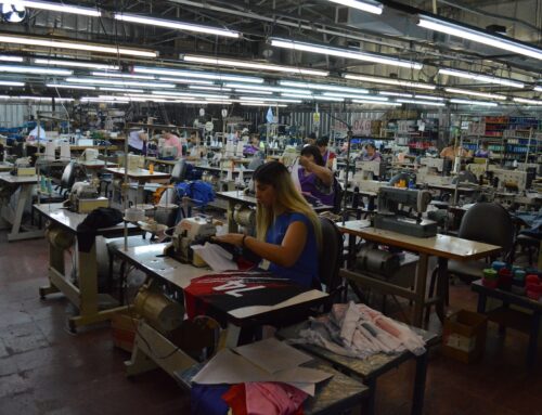 Apoyo a la producción local: entregan materiales a la cooperativa textil CUPS en Concarán