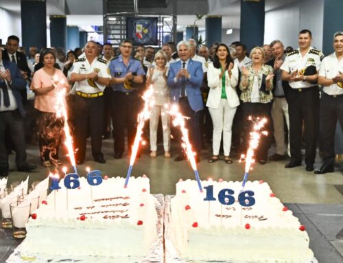 La Policía de San Luis celebró su 166° aniversario con un emotivo acto y nuevos compromisos